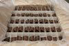 Golden Cannoli Small chocolate covered cannoli shells, fully enrobed wholesale chocolate cannoli shells, mini chocolate covered cannoli