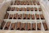 Golden Cannoli Fully enrobed chocolate covered large cannoli shells, bulk chocolate cannoli shell pack