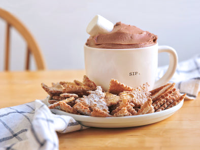Hot Chocolate Cannoli Dip
