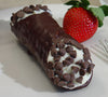 Golden Cannoli Fully enrobed chocolate covered large cannoli shells, chocolate cannoli